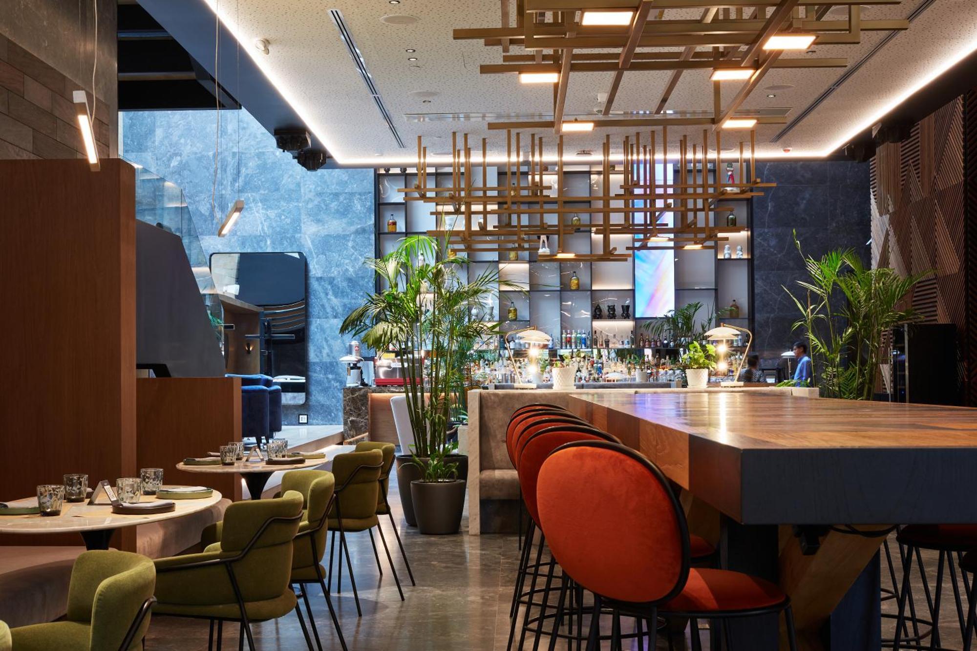 Pullman Lima Miraflores 외부 사진 Restaurant interior